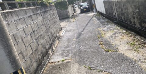 路上駐車の常習犯。。