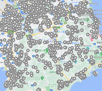 沖縄県南部　不動産売買マップ