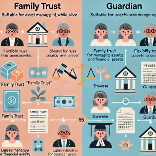 家族信託と成年後見人制度の違い