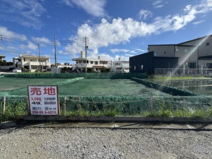 【売地49坪】南風原町津嘉山北区画整理地