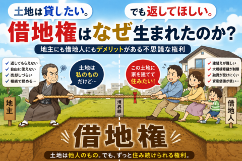 土地は誰のもの？その先にある「借地権」という不思議な権利